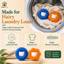Reusable Pet Hair Catcher Laundry Ball Kit for Washing Machines