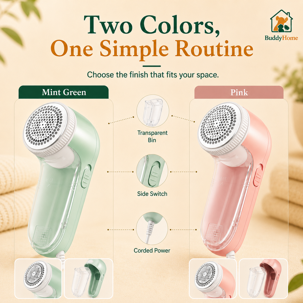 Electric Lint and Pet Hair Remover for Clothing and Upholstery