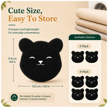 Bear-Shaped Reusable Pet Hair Catchers for Washing Machines and Dryers