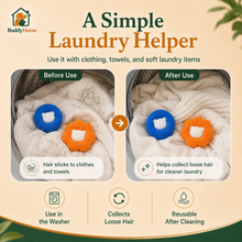 Reusable Pet Hair Catcher Laundry Ball Kit for Washing Machines