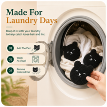 Bear-Shaped Reusable Pet Hair Catchers for Washing Machines and Dryers