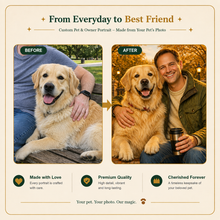 Best Friends Custom Pet Portrait – Celebrate the Bond You’ll Always Share