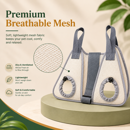 Adjustable Pet Grooming Hammock for Nail Trimming and Paw Care