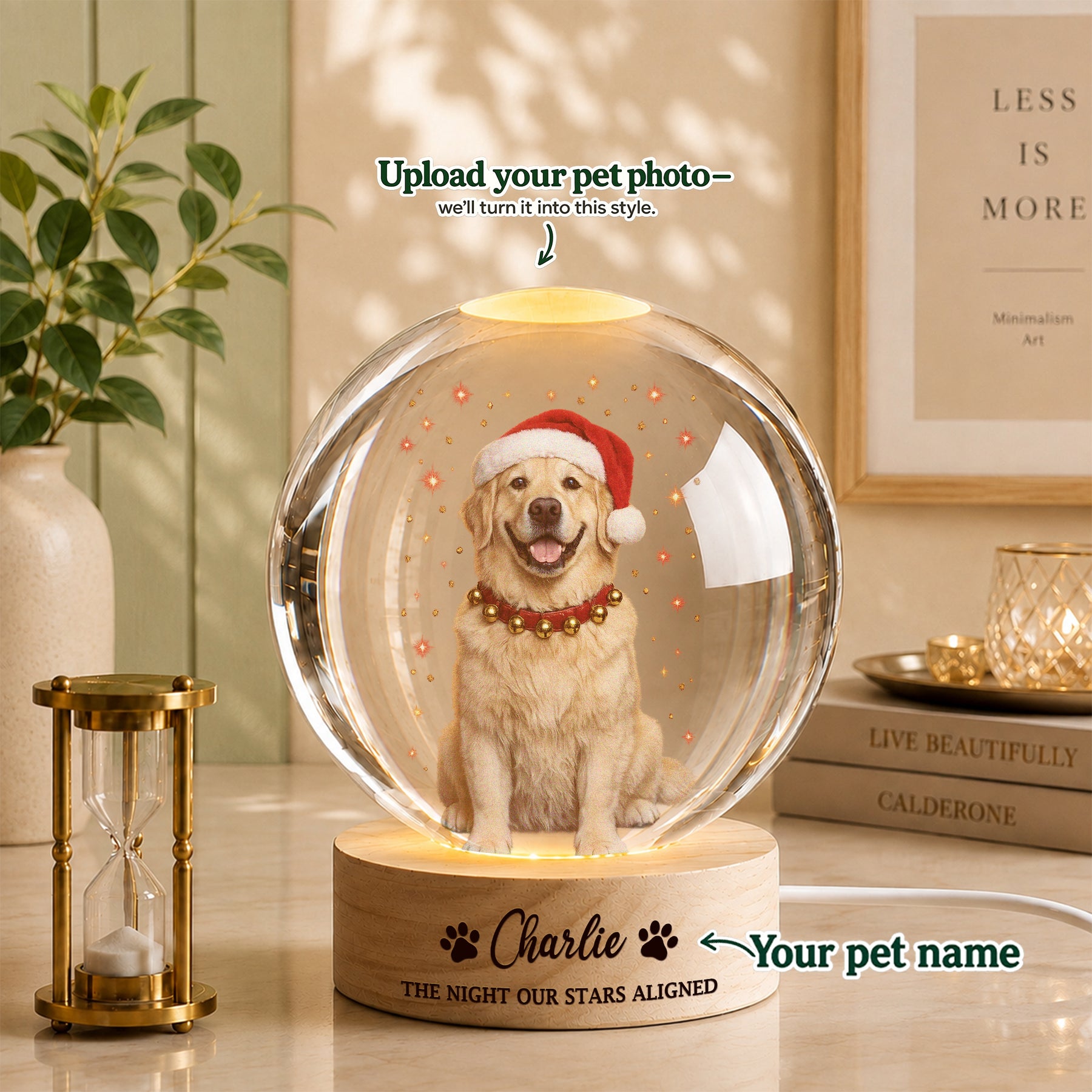 Christmas Custom Pet Portrait – Make Your Pet Part of the Holiday Magic