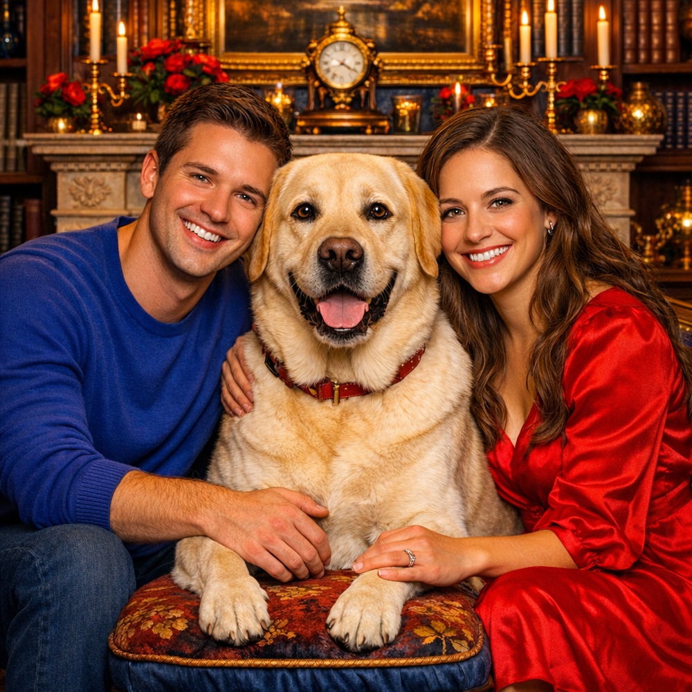 Custom Pet Family Portrait – Everyone You Love in One Special Portrait