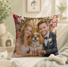 Custom Pet & Owner Wedding Portrait – Make Your Best Friend Part of the Big Day