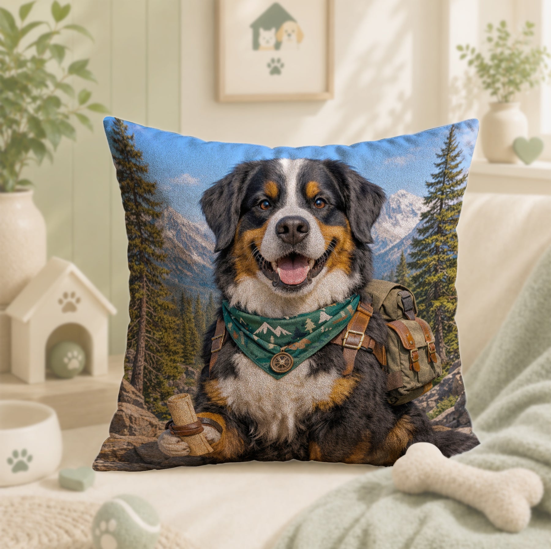 National Parks Custom Pet Portrait – Turn Your Pet into a Great American Explorer
