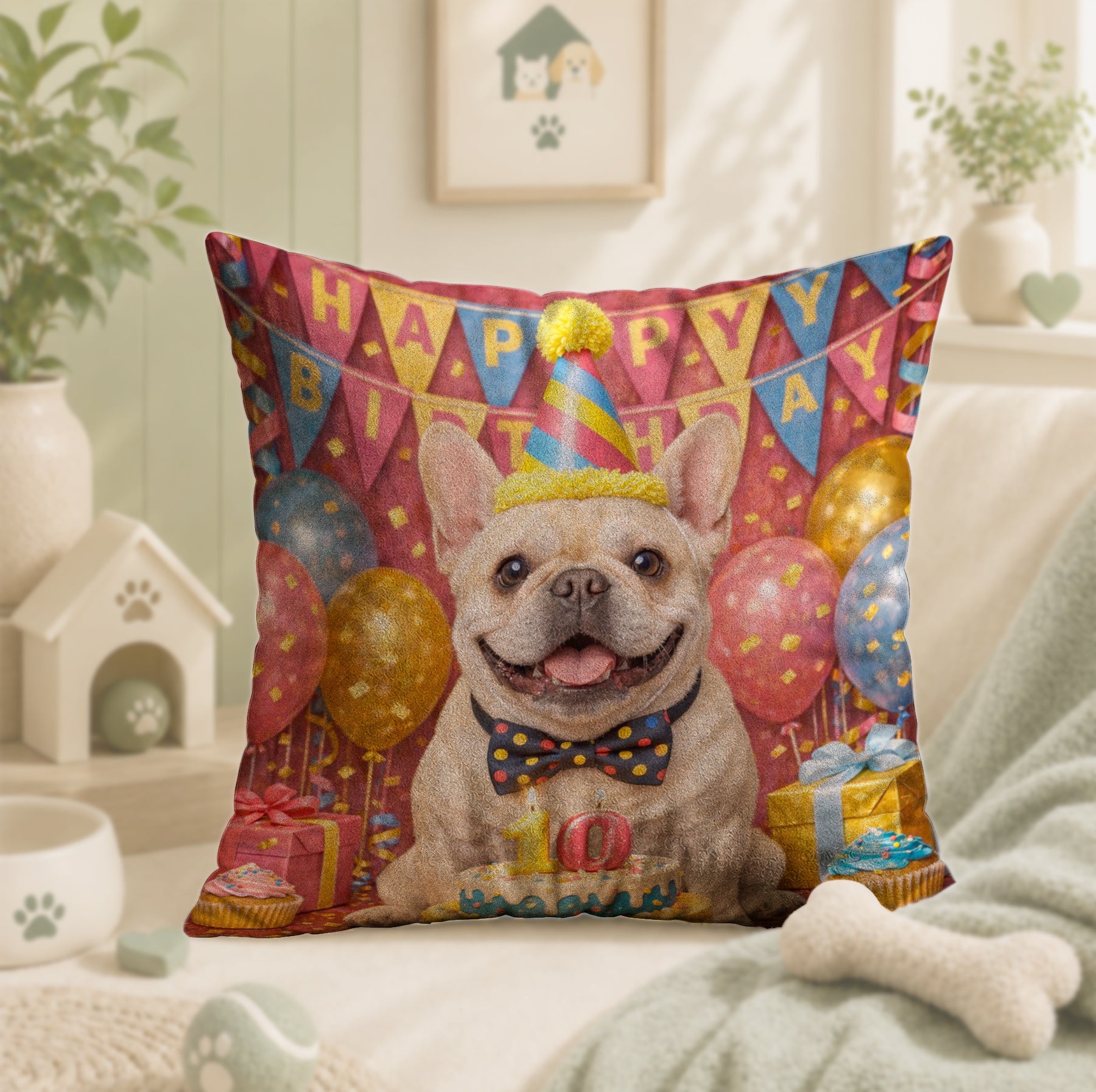 Birthday Custom Pet Portrait – Make Their Special Day Unforgettable