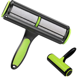 Pet Hair Remover Roller - Dog & Cat Fur Remover with Self-Cleaning Base - Efficient Animal Hair Removal Tool - Perfect for Furni