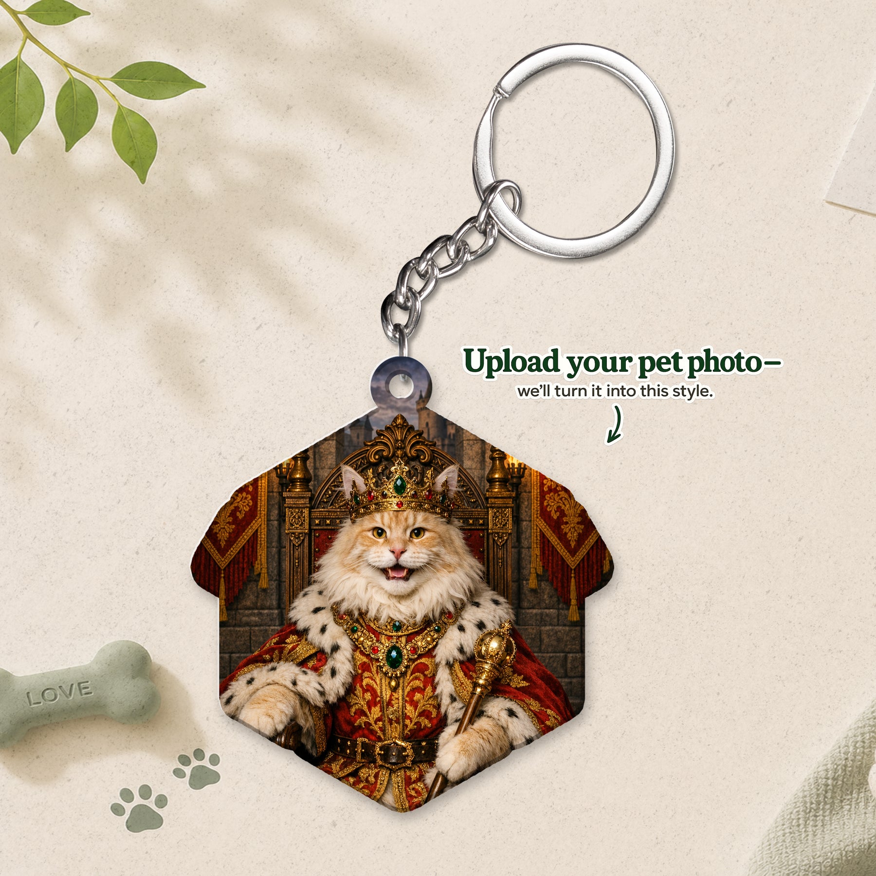 Medieval Royal Custom Pet Portrait – Your Pet as a Noble Legend