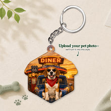 Vintage Americana Custom Pet Portrait – Classic American Charm from Your Pet’s Photo