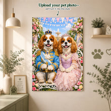 Prince & Princess Custom Pet Portrait – Made from Your Pet’s Photo