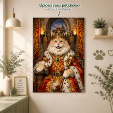 Medieval Royal Custom Pet Portrait – Your Pet as a Noble Legend