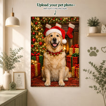 Christmas Custom Pet Portrait – Make Your Pet Part of the Holiday Magic