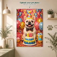 Birthday Custom Pet Portrait – Make Their Special Day Unforgettable