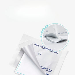 75% Alcohol Disposable Disinfecting Wipes for Phones, Glasses, Small Surfaces, and Pierced Ear Care