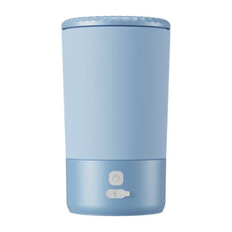 Portable Automatic Pet Paw Cleaner with Soft Silicone Brush, Waterproof Design, and USB-C Rechargeable Power