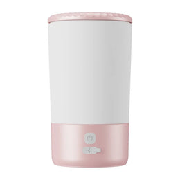 Portable Automatic Pet Paw Cleaner with Soft Silicone Brush, Waterproof Design, and USB-C Rechargeable Power