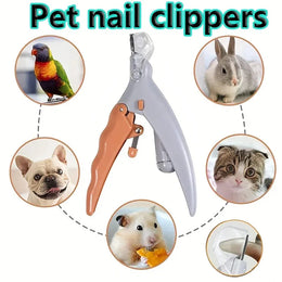 Professional LED Pet Nail Clipper with Safety Light for Easy, Precise, and Comfortable Paw Grooming