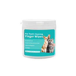 Lick-Safe Pet Dental Cleaning Finger Wipes for Dogs and Cats – Disposable Oral Care Gloves for Teeth and Gum Cleaning