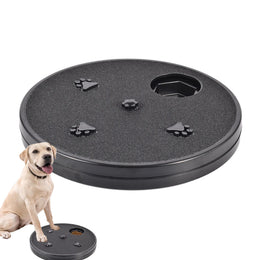 Pull-Out Wooden Dog Nail Scratch Board with Replaceable Sandpaper and Built-In Treat Box for Stress-Free Nail Trimming