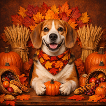 Thanksgiving Custom Pet Portrait – Celebrate the One You’re Always Thankful For
