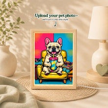 Pop Art Custom Pet Portrait – Turn Your Pet into a Bold Modern Icon