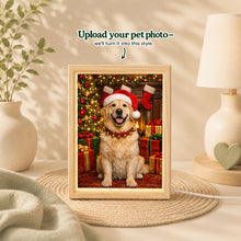 Christmas Custom Pet Portrait – Make Your Pet Part of the Holiday Magic