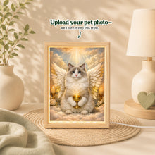 Memorial Custom Pet Portrait – A Beautiful Tribute Made from Your Pet’s Photo