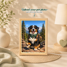 National Parks Custom Pet Portrait – Turn Your Pet into a Great American Explorer