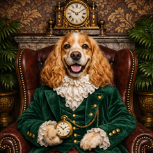 Victorian Custom Pet Portrait – Classic Elegance Made from Your Pet’s Photo