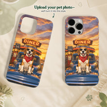 Vintage Americana Custom Pet Portrait – Classic American Charm from Your Pet’s Photo